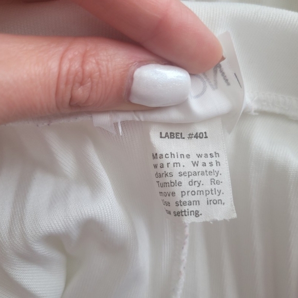 White Vintage Devon Midi Women's Skirt Size S-M - Picture 4 of 8